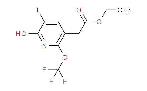 AM160484 | 1804748-84-2 | Ethyl 2-hydroxy-3-iodo-6-(trifluoromethoxy)pyridine-5-acetate