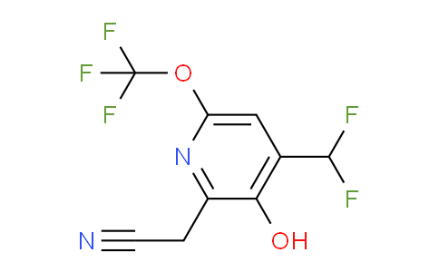 AM160486 | 1804839-51-7 | 4-(Difluoromethyl)-3-hydroxy-6-(trifluoromethoxy)pyridine-2-acetonitrile