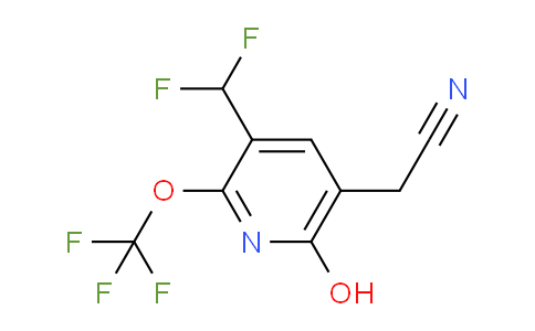 AM160490 | 1804478-42-9 | 3-(Difluoromethyl)-6-hydroxy-2-(trifluoromethoxy)pyridine-5-acetonitrile
