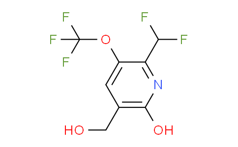 AM160502 | 1804836-21-2 | 2-(Difluoromethyl)-6-hydroxy-3-(trifluoromethoxy)pyridine-5-methanol