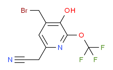 AM160504 | 1804827-22-2 | 4-(Bromomethyl)-3-hydroxy-2-(trifluoromethoxy)pyridine-6-acetonitrile