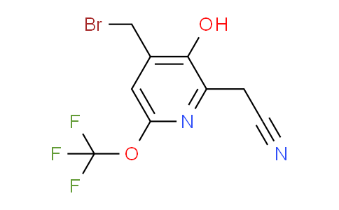 AM160506 | 1806011-56-2 | 4-(Bromomethyl)-3-hydroxy-6-(trifluoromethoxy)pyridine-2-acetonitrile