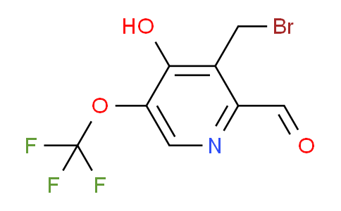 AM160507 | 1806744-77-3 | 3-(Bromomethyl)-4-hydroxy-5-(trifluoromethoxy)pyridine-2-carboxaldehyde