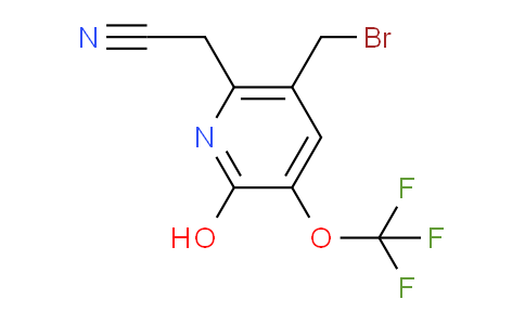 AM160508 | 1804800-35-8 | 5-(Bromomethyl)-2-hydroxy-3-(trifluoromethoxy)pyridine-6-acetonitrile