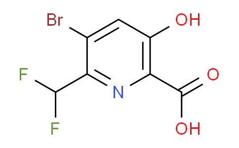 AM16051 | 1806909-61-4 | 3-Bromo-2-(difluoromethyl)-5-hydroxypyridine-6-carboxylic acid