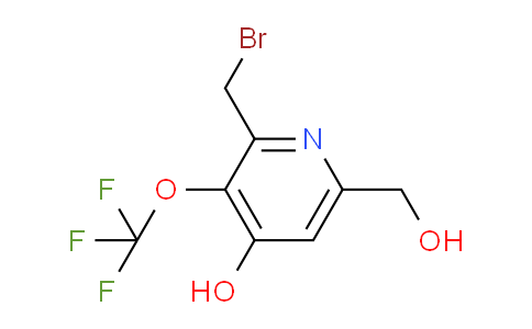 AM160515 | 1804357-38-7 | 2-(Bromomethyl)-4-hydroxy-3-(trifluoromethoxy)pyridine-6-methanol