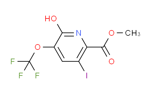 AM160521 | 1804477-14-2 | Methyl 2-hydroxy-5-iodo-3-(trifluoromethoxy)pyridine-6-carboxylate