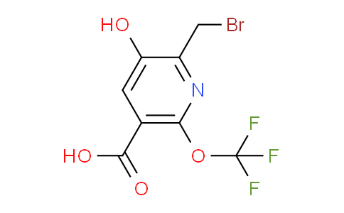 AM160530 | 1804775-95-8 | 2-(Bromomethyl)-3-hydroxy-6-(trifluoromethoxy)pyridine-5-carboxylic acid