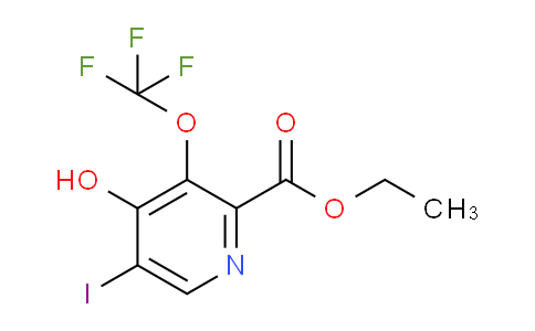 Ethyl 4-hydroxy-5-iodo-3-(trifluoromethoxy)pyridine-2-carboxylate