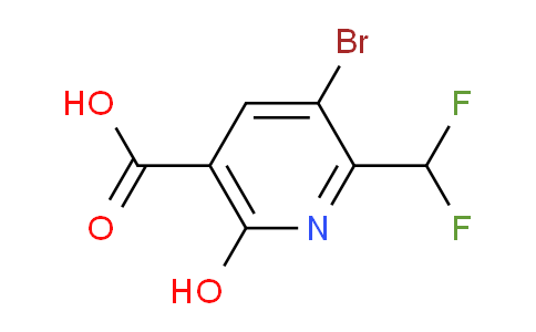 AM16054 | 1806867-19-5 | 3-Bromo-2-(difluoromethyl)-6-hydroxypyridine-5-carboxylic acid