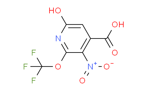 6-Hydroxy-3-nitro-2-(trifluoromethoxy)pyridine-4-carboxylic acid