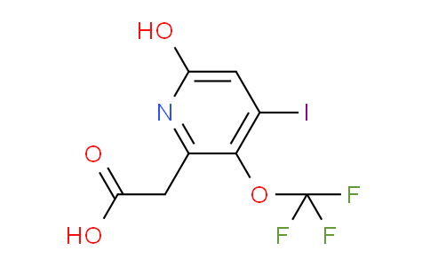 6-Hydroxy-4-iodo-3-(trifluoromethoxy)pyridine-2-acetic acid