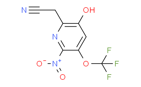 AM160555 | 1804439-04-0 | 5-Hydroxy-2-nitro-3-(trifluoromethoxy)pyridine-6-acetonitrile