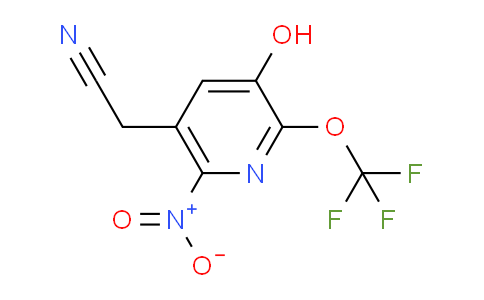 AM160561 | 1806741-13-8 | 3-Hydroxy-6-nitro-2-(trifluoromethoxy)pyridine-5-acetonitrile