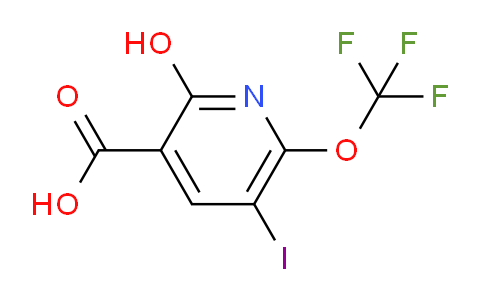 2-Hydroxy-5-iodo-6-(trifluoromethoxy)pyridine-3-carboxylic acid