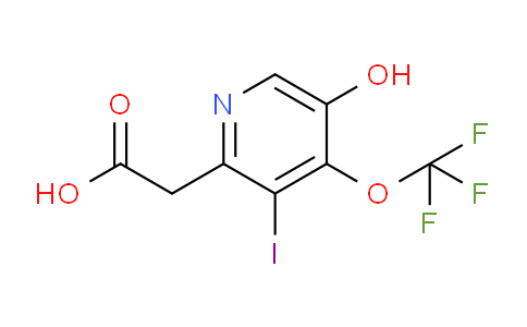 5-Hydroxy-3-iodo-4-(trifluoromethoxy)pyridine-2-acetic acid