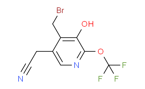 AM160578 | 1804720-38-4 | 4-(Bromomethyl)-3-hydroxy-2-(trifluoromethoxy)pyridine-5-acetonitrile