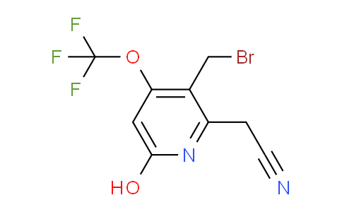 AM160584 | 1806011-58-4 | 3-(Bromomethyl)-6-hydroxy-4-(trifluoromethoxy)pyridine-2-acetonitrile