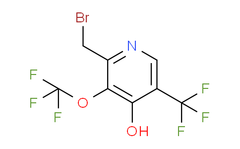 AM160585 | 1804826-86-5 | 2-(Bromomethyl)-4-hydroxy-3-(trifluoromethoxy)-5-(trifluoromethyl)pyridine