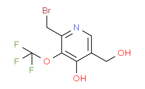 AM160589 | 1804477-13-1 | 2-(Bromomethyl)-4-hydroxy-3-(trifluoromethoxy)pyridine-5-methanol