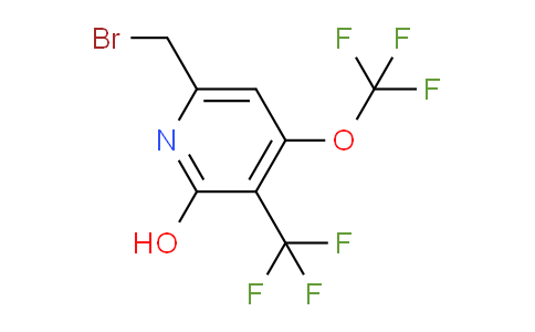 6-(Bromomethyl)-2-hydroxy-4-(trifluoromethoxy)-3-(trifluoromethyl)pyridine