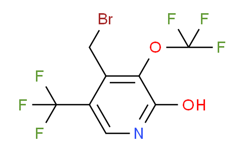 4-(Bromomethyl)-2-hydroxy-3-(trifluoromethoxy)-5-(trifluoromethyl)pyridine