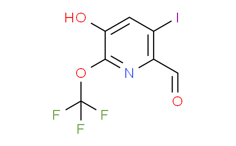 AM160625 | 1804338-89-3 | 3-Hydroxy-5-iodo-2-(trifluoromethoxy)pyridine-6-carboxaldehyde