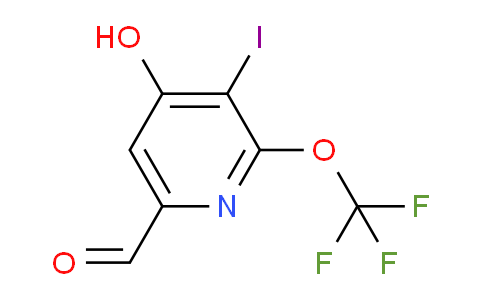 AM160641 | 1803687-09-3 | 4-Hydroxy-3-iodo-2-(trifluoromethoxy)pyridine-6-carboxaldehyde