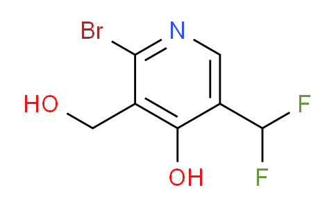 2-Bromo-5-(difluoromethyl)-4-hydroxypyridine-3-methanol