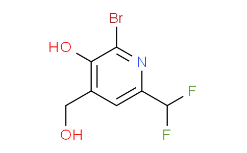 AM16067 | 1805409-61-3 | 2-Bromo-6-(difluoromethyl)-3-hydroxypyridine-4-methanol