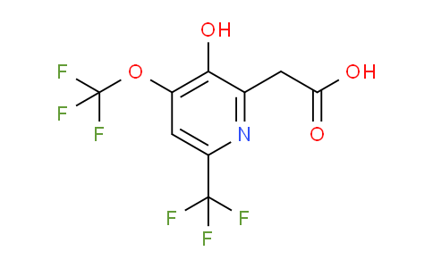 AM160670 | 1804777-93-2 | 3-Hydroxy-4-(trifluoromethoxy)-6-(trifluoromethyl)pyridine-2-acetic acid