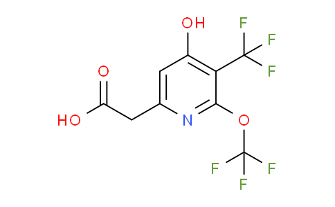 AM160675 | 1804834-88-5 | 4-Hydroxy-2-(trifluoromethoxy)-3-(trifluoromethyl)pyridine-6-acetic acid
