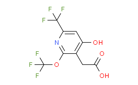 AM160678 | 1804346-65-3 | 4-Hydroxy-2-(trifluoromethoxy)-6-(trifluoromethyl)pyridine-3-acetic acid
