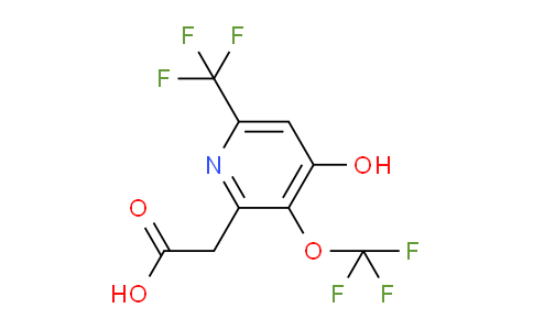 AM160685 | 1806159-48-7 | 4-Hydroxy-3-(trifluoromethoxy)-6-(trifluoromethyl)pyridine-2-acetic acid