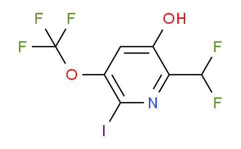 AM160691 | 1804311-77-0 | 2-(Difluoromethyl)-3-hydroxy-6-iodo-5-(trifluoromethoxy)pyridine