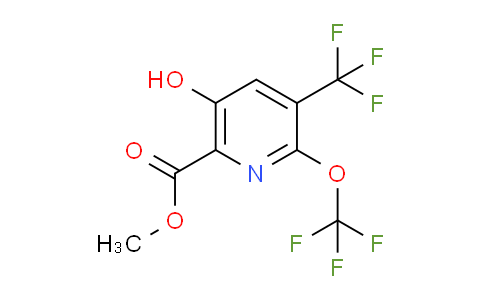 AM160702 | 1804345-04-7 | Methyl 5-hydroxy-2-(trifluoromethoxy)-3-(trifluoromethyl)pyridine-6-carboxylate