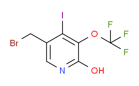 5-(Bromomethyl)-2-hydroxy-4-iodo-3-(trifluoromethoxy)pyridine