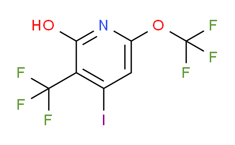 2-Hydroxy-4-iodo-6-(trifluoromethoxy)-3-(trifluoromethyl)pyridine