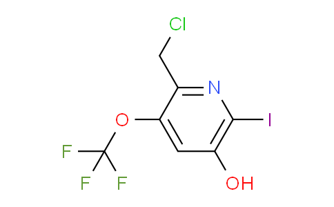 AM160720 | 1804684-19-2 | 2-(Chloromethyl)-5-hydroxy-6-iodo-3-(trifluoromethoxy)pyridine