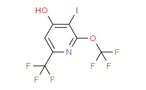 AM160730 | 1806734-68-8 | 4-Hydroxy-3-iodo-2-(trifluoromethoxy)-6-(trifluoromethyl)pyridine