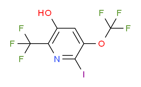 AM160734 | 1804338-08-6 | 5-Hydroxy-2-iodo-3-(trifluoromethoxy)-6-(trifluoromethyl)pyridine