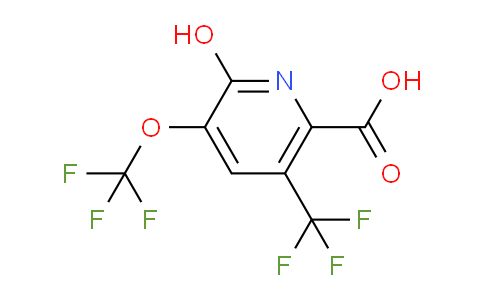 AM160738 | 1804367-30-3 | 2-Hydroxy-3-(trifluoromethoxy)-5-(trifluoromethyl)pyridine-6-carboxylic acid