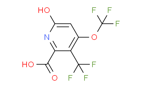 AM160743 | 1804366-47-9 | 6-Hydroxy-4-(trifluoromethoxy)-3-(trifluoromethyl)pyridine-2-carboxylic acid