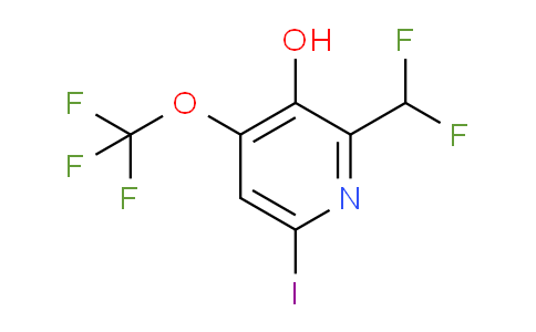 AM160760 | 1804632-76-5 | 2-(Difluoromethyl)-3-hydroxy-6-iodo-4-(trifluoromethoxy)pyridine