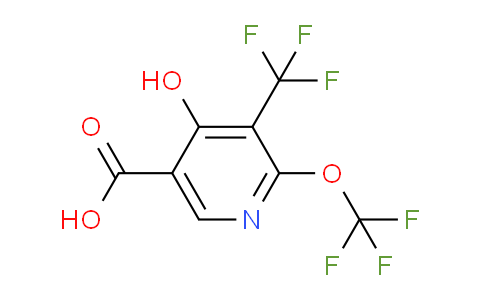 AM160761 | 1804343-34-7 | 4-Hydroxy-2-(trifluoromethoxy)-3-(trifluoromethyl)pyridine-5-carboxylic acid