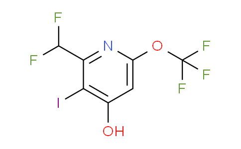 AM160762 | 1804475-57-7 | 2-(Difluoromethyl)-4-hydroxy-3-iodo-6-(trifluoromethoxy)pyridine