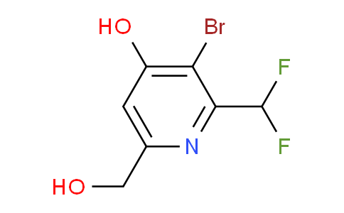 AM16078 | 1805409-71-5 | 3-Bromo-2-(difluoromethyl)-4-hydroxypyridine-6-methanol