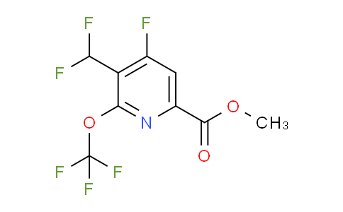 AM160786 | 1806036-82-7 | Methyl 3-(difluoromethyl)-4-fluoro-2-(trifluoromethoxy)pyridine-6-carboxylate