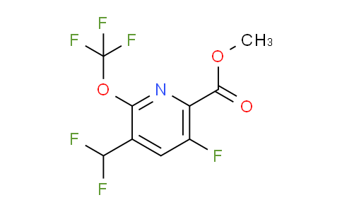 AM160789 | 1804631-19-3 | Methyl 3-(difluoromethyl)-5-fluoro-2-(trifluoromethoxy)pyridine-6-carboxylate