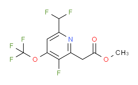 AM160791 | 1806714-16-8 | Methyl 6-(difluoromethyl)-3-fluoro-4-(trifluoromethoxy)pyridine-2-acetate